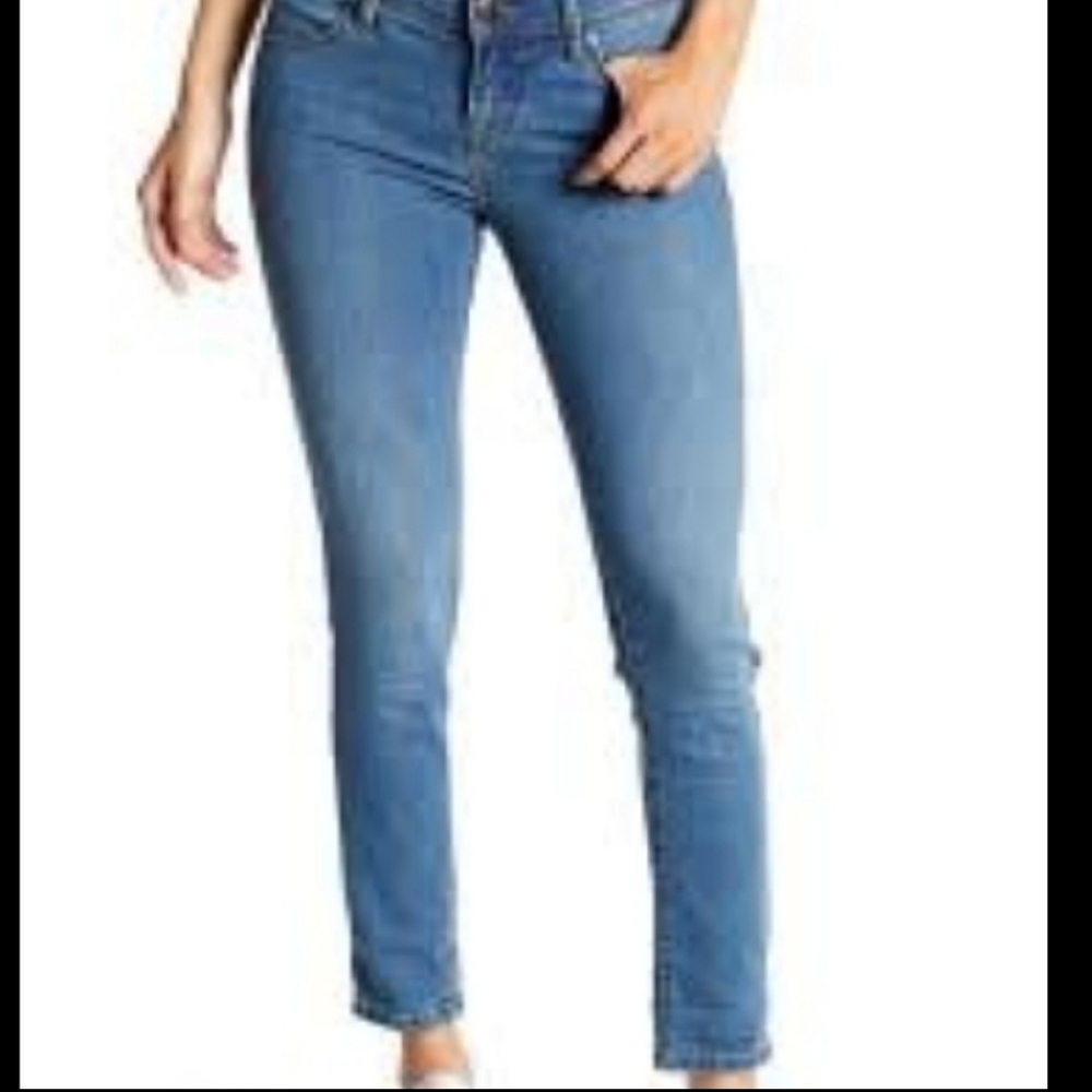 Free People crop roller light wash ankle jeans